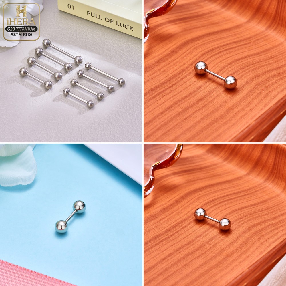 14G 16G G23 Tytanowy Prosty Sz – Tongue Barbell Straight recenzja i cena