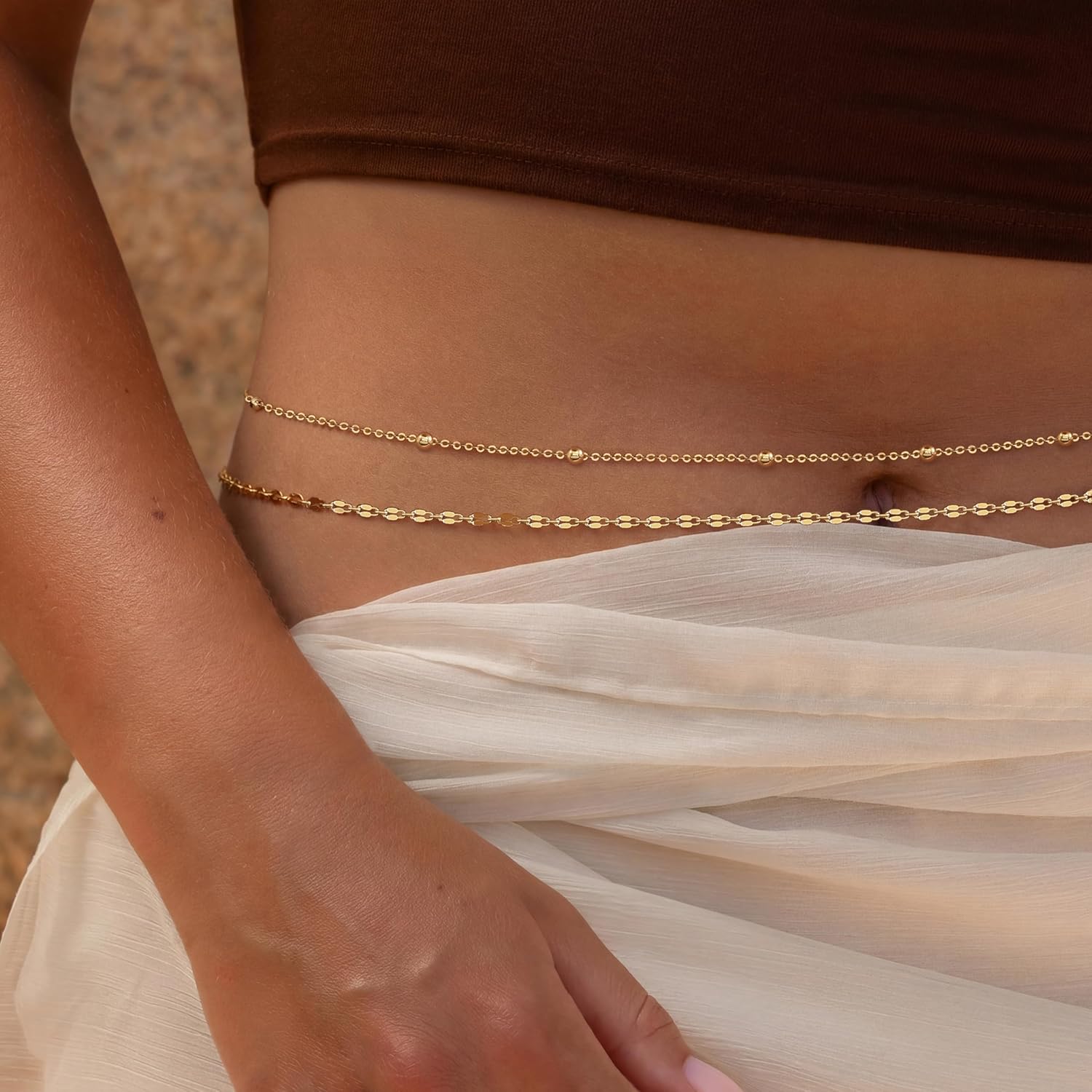 Pozłacany 14-karatowym złotem  – Body Jewelry Gold recenzja i cena