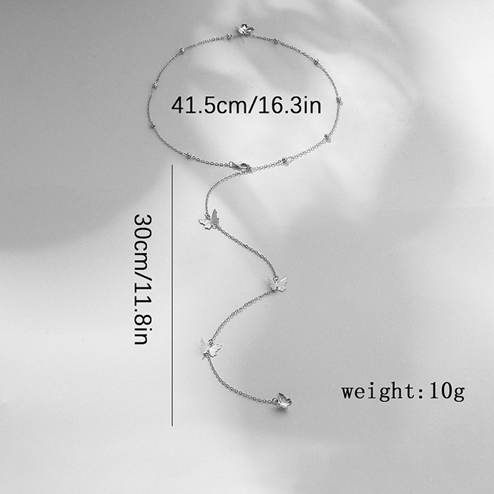 Elegancki kryształowy naszyjni – Body Jewelry For Backless Dress recenzja i cena