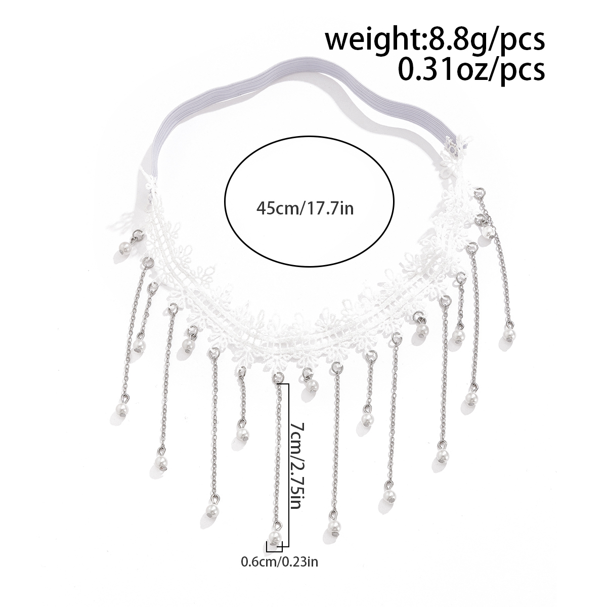KunJoe Seksowny elegancki biał – Body Jewelry Thigh Chain recenzja i cena