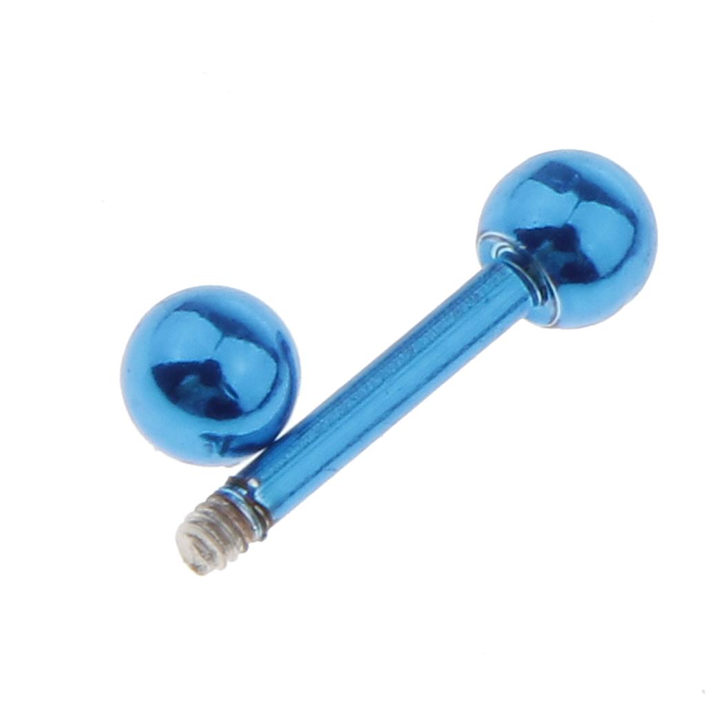 Kolczyki typu barbell 16g ze s – Tongue Barbell Straight recenzja i cena