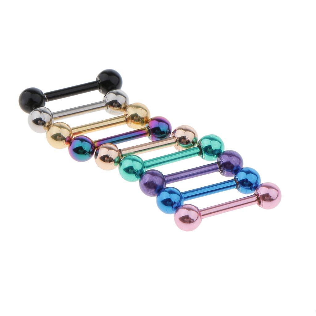 Kolczyki typu barbell 16g ze s – Tongue Barbell Straight recenzja i cena